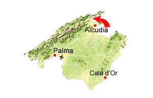 Puerto Pollensa kort